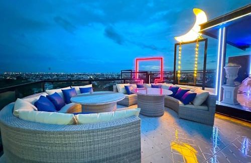 Chorakhe Bua Hotel | Oceanfront Escape at Sky Dome Resotel with Pool Access