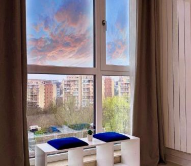 Iasi Apartment | Sky View Hotel: Pet & Child Friendly with Free Parking
