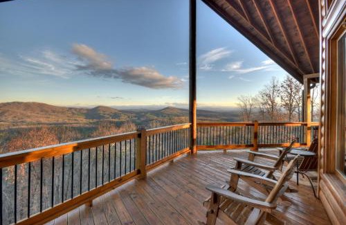 Mineral Bluff Villa | Skyfall: Breathtaking Mountain Views with Hot Tub & Pool