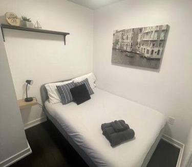 CityPlace Apartment | Relax at SkyHigh Haven: LED-Lit Downtown Condo Escape