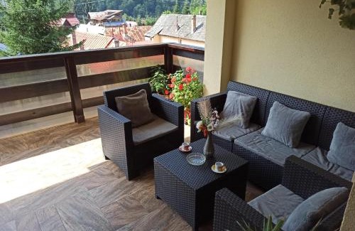 Azuga House | Unforgettable Skyline Villa: Eco-Friendly Retreat Awaits