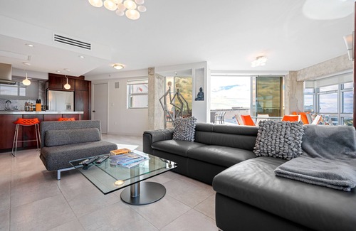 City Center Apartment | Exclusive SkyLoft Penthouse with Private Rooftop Patio