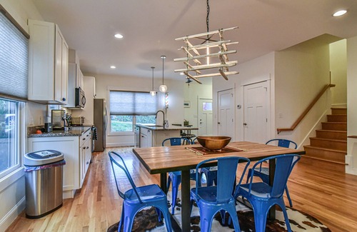 East End - Valley Street House | Elegant Townhome Steps from Downtown Asheville with Spa