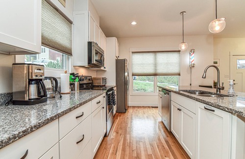 East End - Valley Street House | Elegant Townhome Steps from Downtown Asheville with Spa