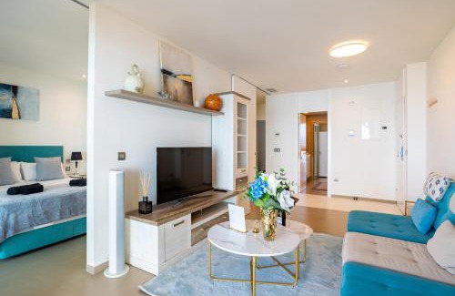 Cala Apartment | Elegant Intempo Seaview: Oceanfront Bliss Awaits