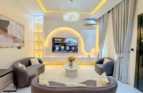 Ofin Apartment | Sleek & Stylish 2 Bedroom Terrace in Lekki