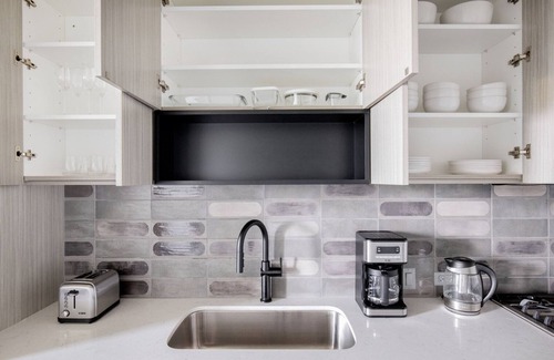 Near West Side Apartment | Modern 1BR West Loop Retreat with Dog Run & Gym