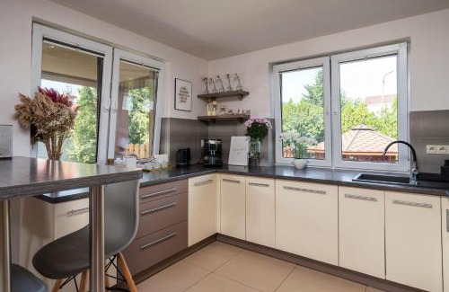 Fabryczna House | Pet-Friendly Sleeply Pensjonat Złotniki for 18 Guests