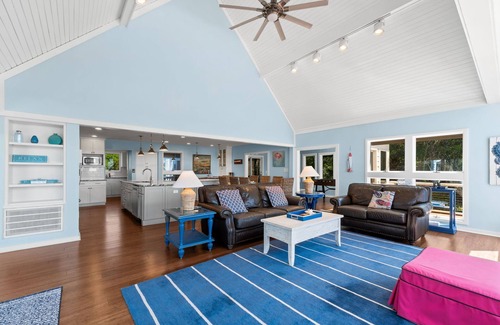 Bald Head Island House | Stunning Ocean Views & Pet-Friendly Retreat Steps to Beach