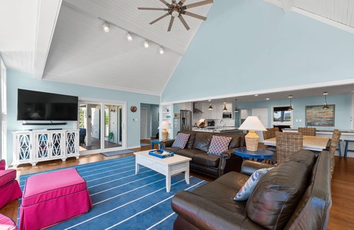 Bald Head Island House | Stunning Ocean Views & Pet-Friendly Retreat Steps to Beach