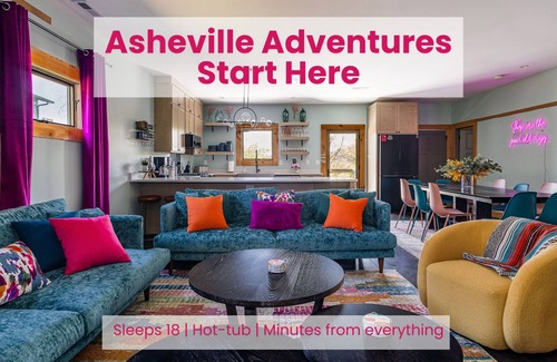 Asheville House | Relaxing Retreat with Hot Tub & Game Room Near Downtown AVL