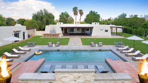 Bermuda Dunes Villa | Experience Starlight Estate: Pool, Tennis & Game Room Fun