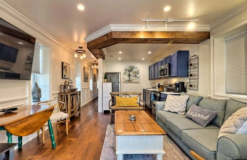 Blue Ridge House | Ideal King Bed Bungalow Steps from Downtown Attractions