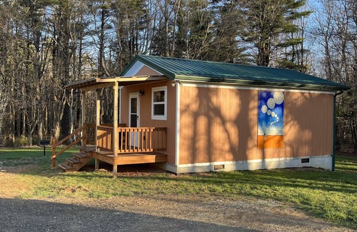 Floyd Cabin | Cozy Sleepy Bear Cabin with Ocean Views in Floyd, VA