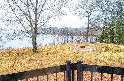 Lake Nebagamon Cabin | Lake Nebagamon Views at Sleepy Bear Lodge - Guest Rated 10/10