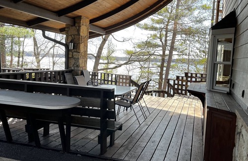 Amery House | Relax at Sleepy Deer Chalet: Lakefront Home with Ocean Views