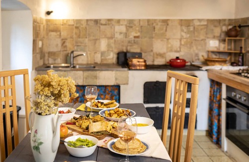 Lupoglav Apartment | Relaxing Escape at Slow Stay Home Rose in Istrian Village