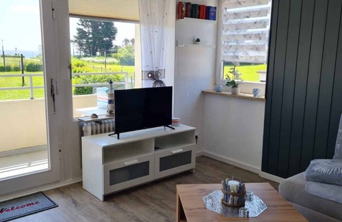 Grossenbrode Apartment | Small cozy south-facing vacation apartment with stunning views of the Baltic Sea