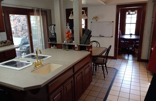 Watonga House | Elegant Mansion Retreat by State Park & Casino with Spa