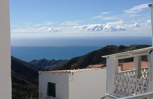 Polopos Apartment | Scenic Villager's Retreat: Ocean Views & Pool in Polopos