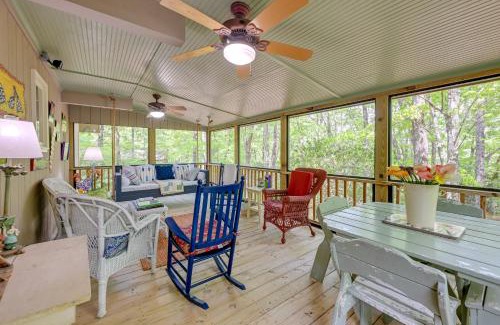 Lake Sequoyah House | Inviting Smallwood Highlands Home with Spa & Screened Porch