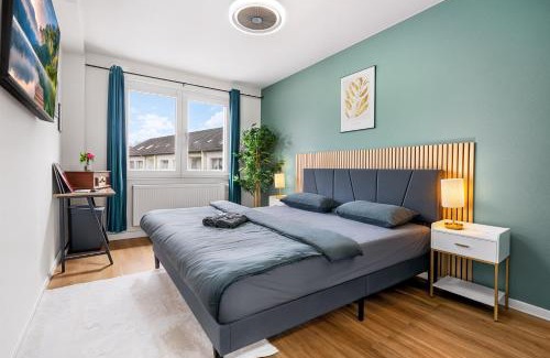 Dellwig Apartment | Smart Home - Near Essen, Oberhausen, Bottrop - Perfect for 6 Guests! Balcony - Netflix - Smart TV