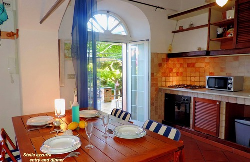 Pieve Ligure Apartment | Seaside Smart Studio for 4 with Pool and Garden Oasis