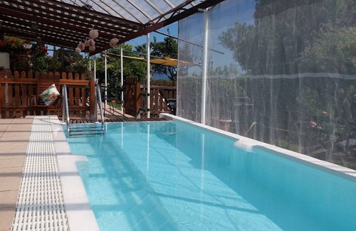 Pieve Ligure Apartment | Seaside Smart Studio for 4 with Pool and Garden Oasis