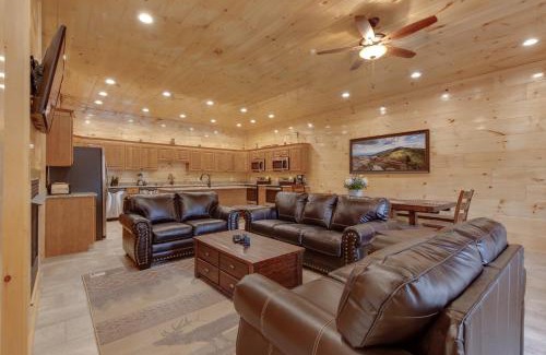 Gatlinburg House | Smoky Mountain Splash: 6 Bedroom Retreat with Private Pool