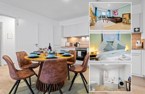 Passau Apartment | Top-Rated Smurmelhomes Oase: Family-Friendly with Parking