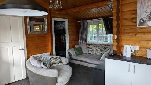Bronaber House | Charming Snowdonia Log Cabin: Pet & Child Friendly Retreat