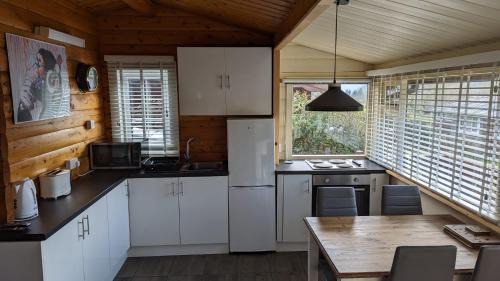 Bronaber House | Charming Snowdonia Log Cabin: Pet & Child Friendly Retreat