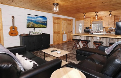 Sevierville Cabin | Angel Eyes View: Enjoy Free Attraction Tickets & Spa Access