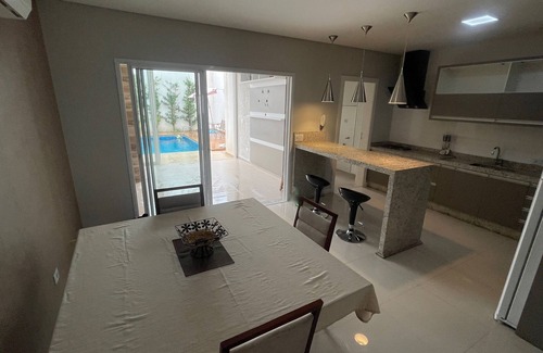 Regiao Norte House | Elegant Sobrado with Pool and BBQ Area in Foz