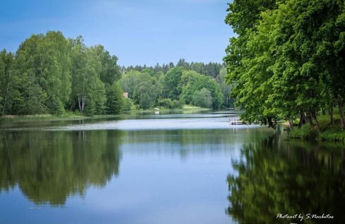 Kaunas County House | Relax at Sodybos Narūnas: Oceanfront Retreat with Spa