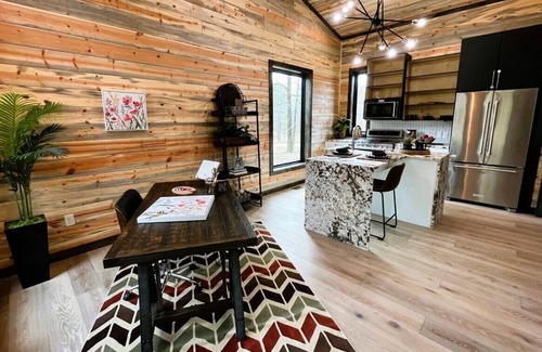 Pickens Cabin | SOHO LOFT: Poolside Retreat with Spa & Pet-Friendly Perks