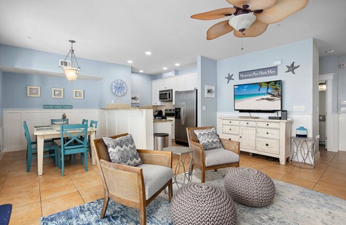 Galveston Condo | Ocean View Retreat - Pet Friendly with Easy Beach Access