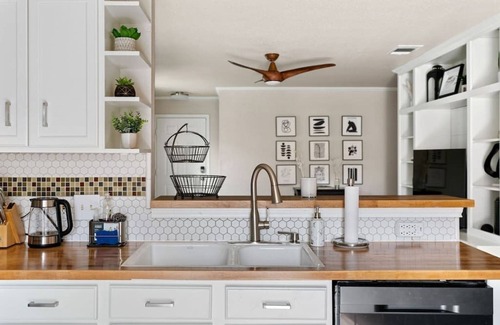 Austin House | Unwind at Solace in South Austin: Game Room & Spa Awaits