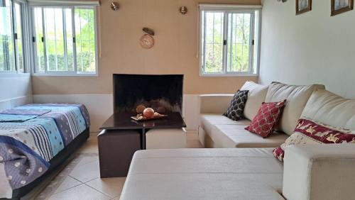 Las Compuertas House | Relax at Solar de Los Andes with a Refreshing Pool