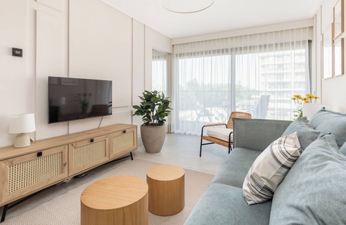 Darlowko Apartment | Solaris: Just Steps from the Beach with Family-Friendly Amenities