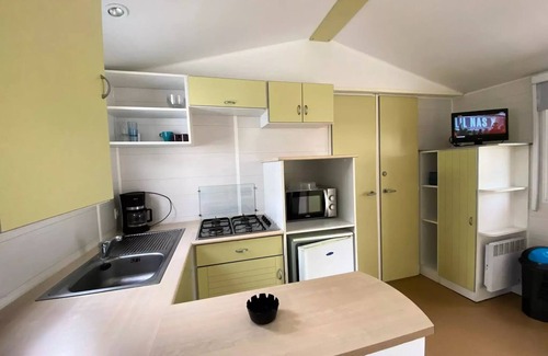 Puybrun House | Relax at Campsite La Sole - Mobile Home for Family Getaways