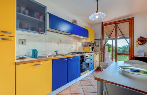 Capoliveri House | Sole d'Oro House with Panoramic Sea + Parking