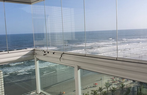 Solemar Apartment | Escape to Solemar Beach with Breathtaking Views & Kitchen