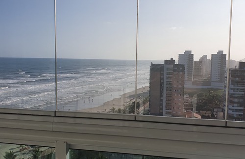 Solemar Apartment | Escape to Solemar Beach with Breathtaking Views & Kitchen