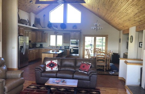 Angel Fire House | Experience Solitude: 20-Mile Views & Family-Friendly Fun