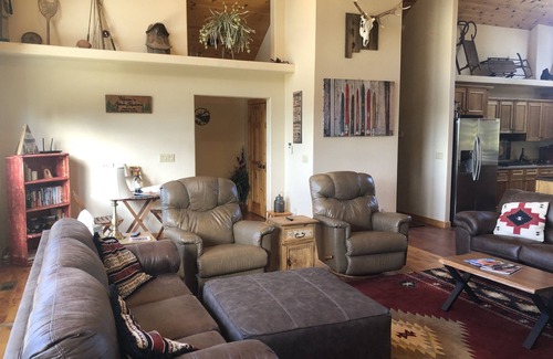 Angel Fire House | Experience Solitude: 20-Mile Views & Family-Friendly Fun