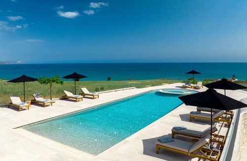Filaki Villa | Experience Solitude with Sea Views and Private Pool Retreat