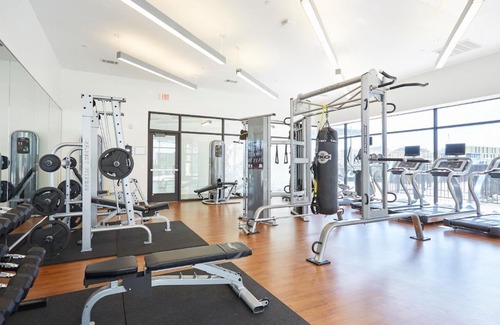 Midtown Apartment | Modern Comforts Await at Sonder Mid Main Lofts