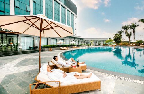 Nghi Xuan Hotel | Discover Songlam Waterfront Hotel: Rated 9/10 with Pool & More