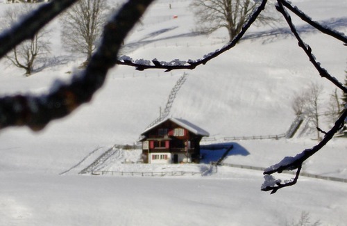 Schoenried Apartment | Relax at Sonnenfreude Chalet: Spa, Breakfast & Family Friendly